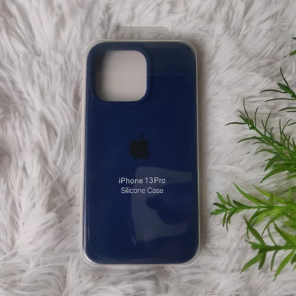 Silicone Case for Iphone 13 Pro Max- Deep Blue