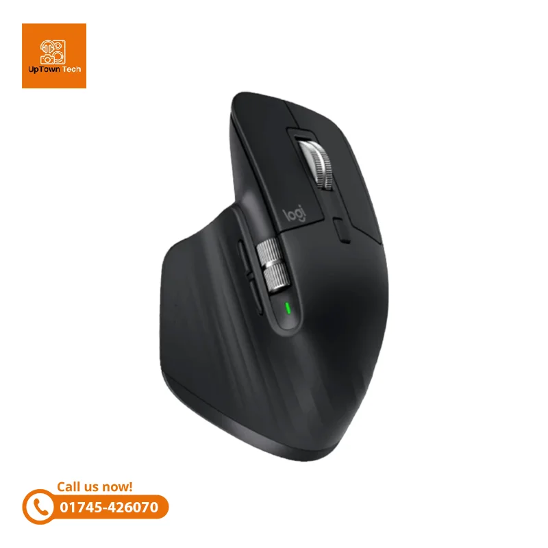 mout Bourgeon Nationaal volkslied Logitech MX Master 3 Professional Mouse- Black - Uptown Tech