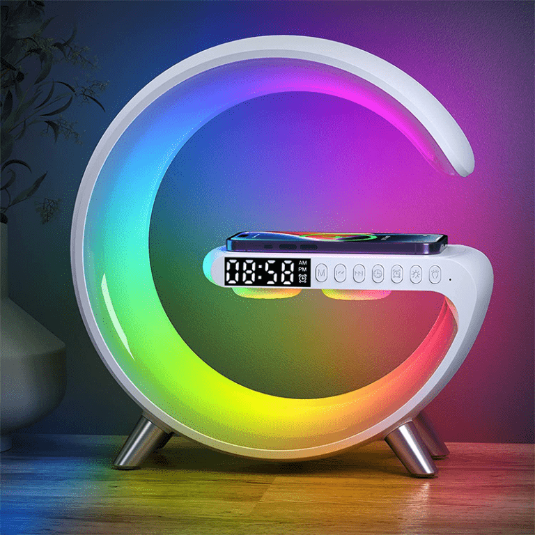 G63 smart light sound machine fast charging alarm clock - Uptown Tech