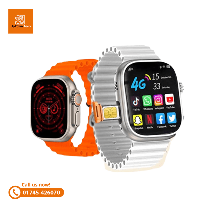 HK9 Pro Plus Smart Watch | 24 Hrs Always on Amoled Display | 2 GB Memory  with Voice Recorder | BT Calling & Sports Features