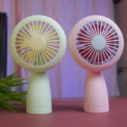 Mini Rechargeable Fan with Light