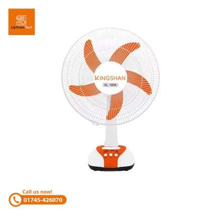 Kingshan Rechargeable Fan with LED Light
