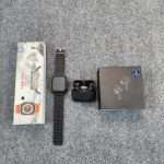 800 Smart Watch+AirPods Pro 2nd Gen (Black)